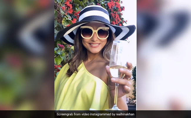 Hina Khan ने अमिताभ बच्चन के गाने पर यूं दिखाया स्वैग, बार-बार देखा जा रहा Video