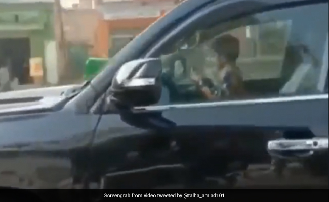 5-Year-Old Filmed Driving A Land Cruiser In Pakistan. Video Is Viral