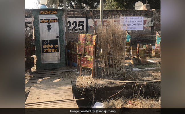NGO Installs Bio-Toilets At Delhi Border For Women At Farmers' Protest