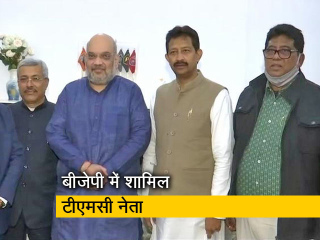 BJP में शामिल हुए TMC के 5 बागी नेता