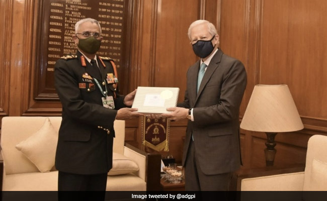 US Ambassador To India And Army Chief Discuss Issues Of Mutual Interest
