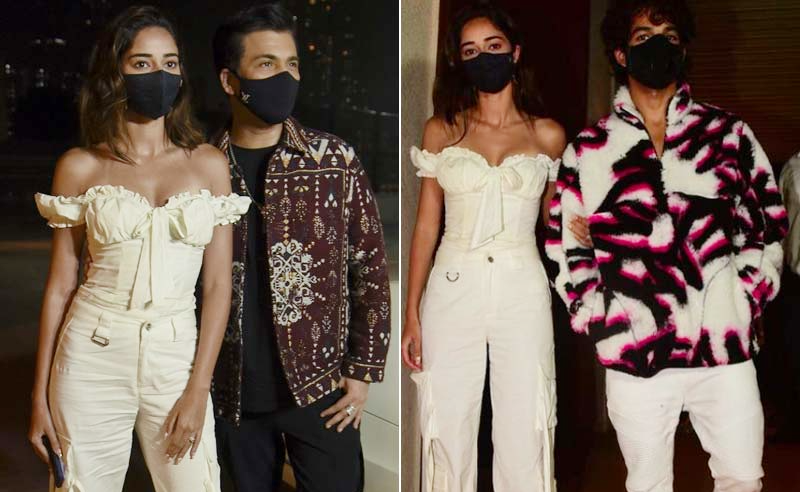 In An All-White Look, Ananya Panday Makes A Case For Corset Tops
