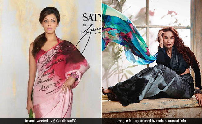 Remembering Satya Paul And His Signature <i>Saree</i> Styles On Malaika Arora, Gauri Khan And More
