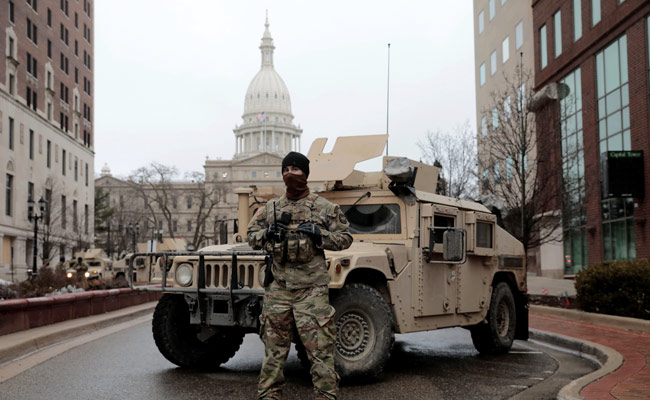 "It Was A Non-Event": US Capitals See Few Protesters After Bracing For Violence