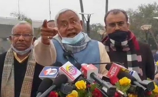 "Who Are You Supporting?" Nitish Kumar's Outburst At NDTV Reporter