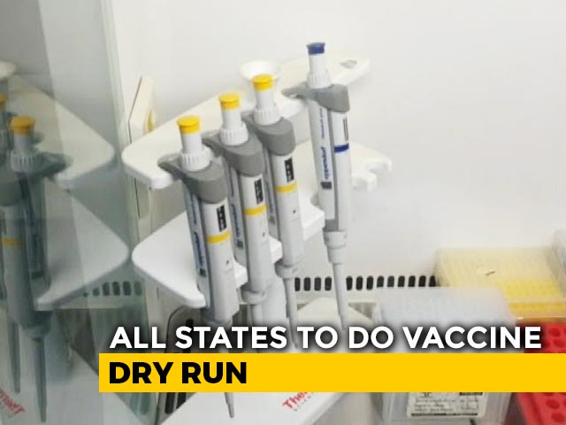 Key Meet On COVID-19 Vaccine Approval Today, Day Before Pan-India Dry Run