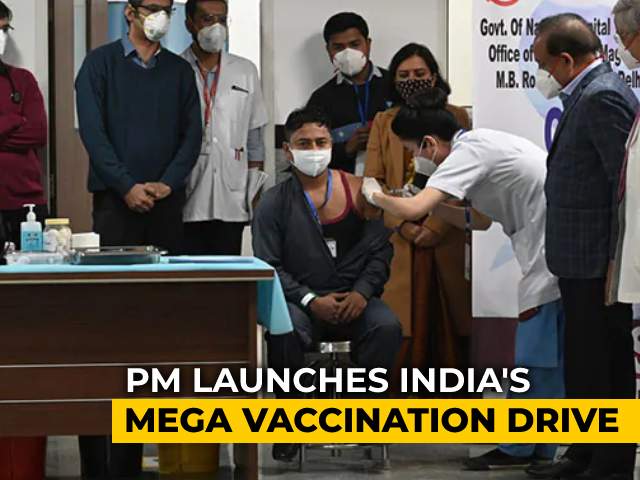 1.91 Lakh Get Shots On Day 1 As India Begins Largest Vaccination Drive