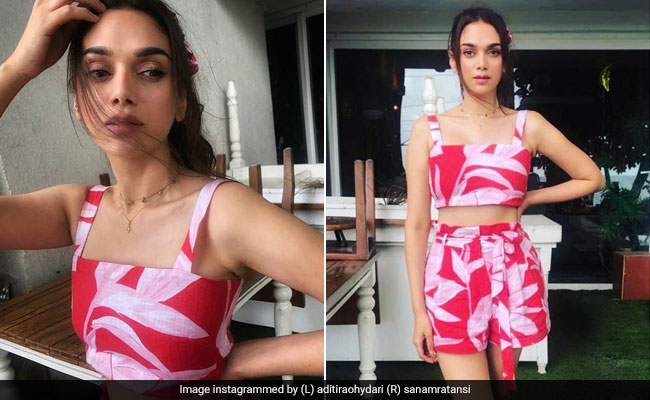 Aditi Rao Hydari Serves Up Summer Style In A Vibrant Beach Outfit