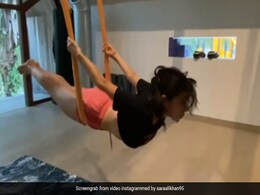 सारा अली खान हवा में लटकते हुए किया टफ वर्कआउट, Video शेयर कर बोलीं वीकेंड में झूलते हुए... सारा अली खान हवा में लटकते हुए किया टफ वर्कआउट, Video शेयर कर बोलीं वीकेंड में झूलते हुए...