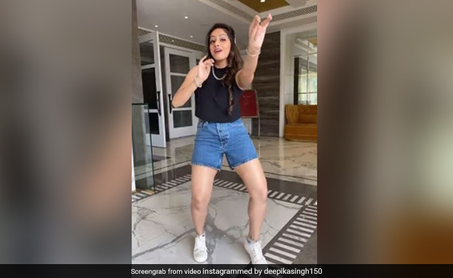 दीपिका सिंह वेस्टर्न आउटफिट पहन अंग्रेजी गाने पर डांस करती आईं नजर, Video हुआ वायरल