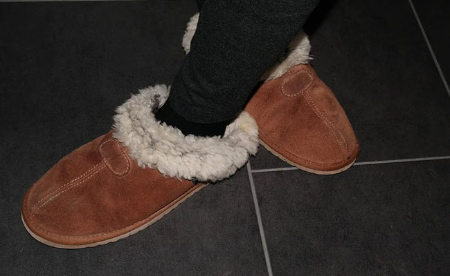 Keep Your Feet Super Cosy With These Faux Fur Lined Slippers