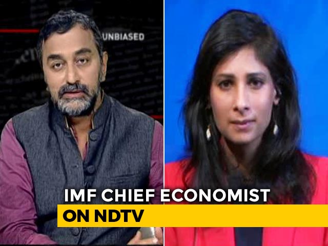 11.5% Projected Growth Doesn't Reveal Informal Sector Distress: Gita Gopinath