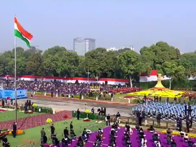 India Shows Cultural Diversity In Republic Day Parade