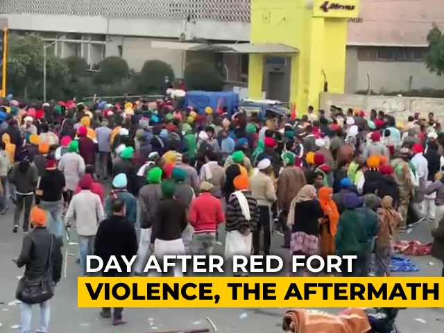 Day After Red Fort Violence, The Aftermath