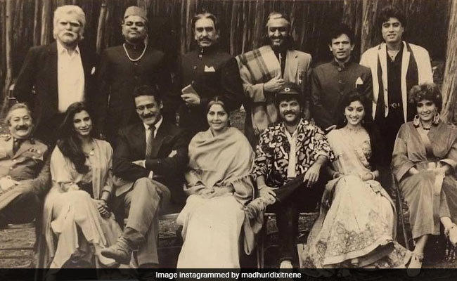 A <i>Ram Lakhan</i> Cast Pic From 32 Years Ago: Anil Kapoor, Jackie Shroff, Madhuri Dixit, Dimple Kapadia And Others