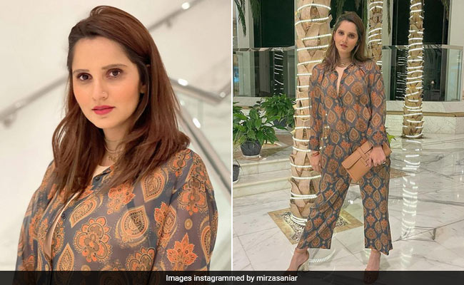 Sania Mirza's Chic Printed Jumpsuit Will Soon Be Your Winter Fashion Staple