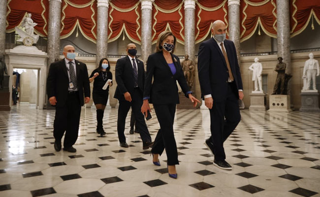 US House Speaker Nancy Pelosi Tasks General With Security Review After Capitol Riot