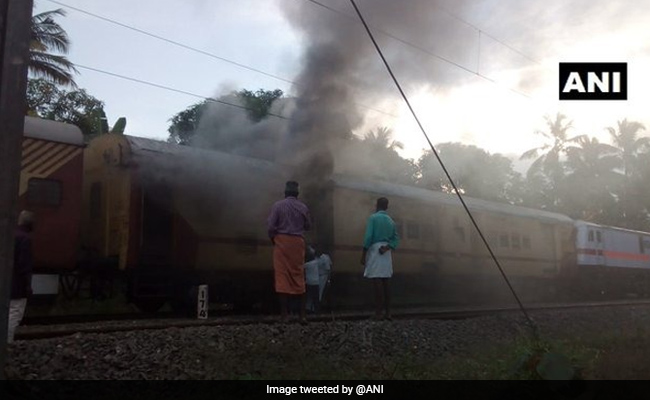 Fire In Parcel Van Of Malabar Express In Kerala, None Injured