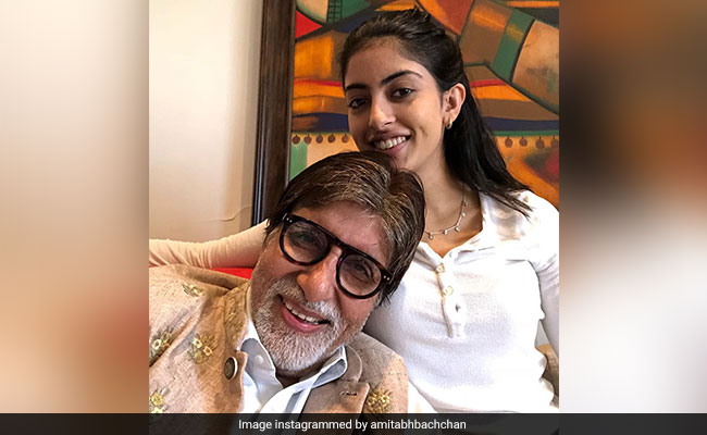 Navya Naveli's Thoughts On Granddad Amitabh Bachchan's "New Acquisition" - A Face Mask