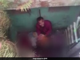 Newborn Girl Rescued From Pit In UP's Rampur Newborn Girl Rescued From Pit In UP's Rampur