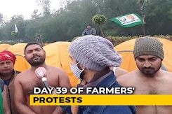 As Freezing Delhi Goes Under The Covers, Defiant Farmers Take Off Shirts As Freezing Delhi Goes Under The Covers, Defiant Farmers Take Off Shirts