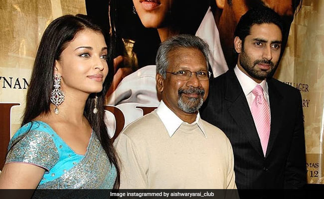 When Aishwarya Rai Attended The <i>Guru</i> Premiere In A Shimmering Blue <i>Saree</i>