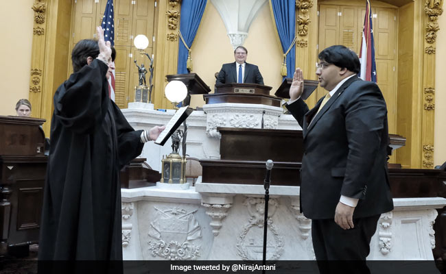 Indian-American Niraj Antani Sworn-In As Ohio Senator, 1st From Community To Do So