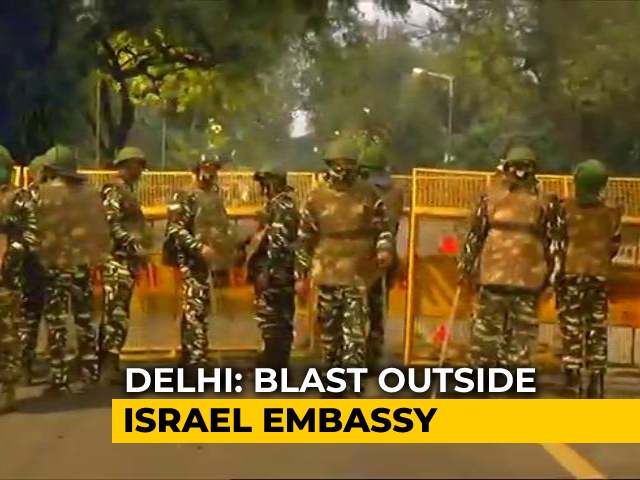 Minor Blast Near Israel Embassy Sparks Scare In Delhi's VIP Zone