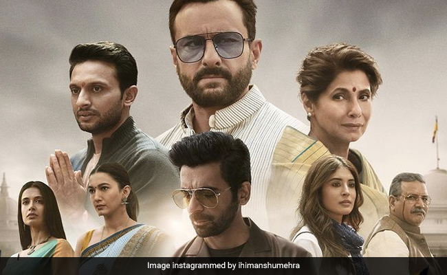<i>Tandav</I> Review: Dimple Kapadia, Saif Ali Khan's Web-Series Dances To A Facile Bollywood Beat