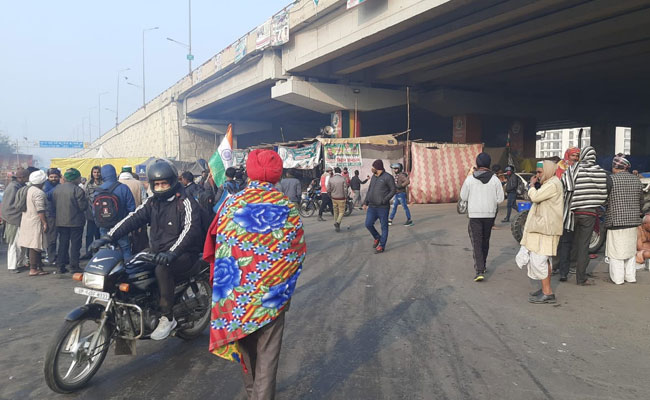 One Side Of Ghazipur Border, A Farmers' Protest Site, Opens For Traffic