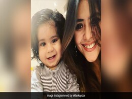 Ekta Kapoor Celebrates Son Ravie's Second Birthday With A Unique Cake And Vegan Treats! Ekta Kapoor Celebrates Son Ravie's Second Birthday With A Unique Cake And Vegan Treats!