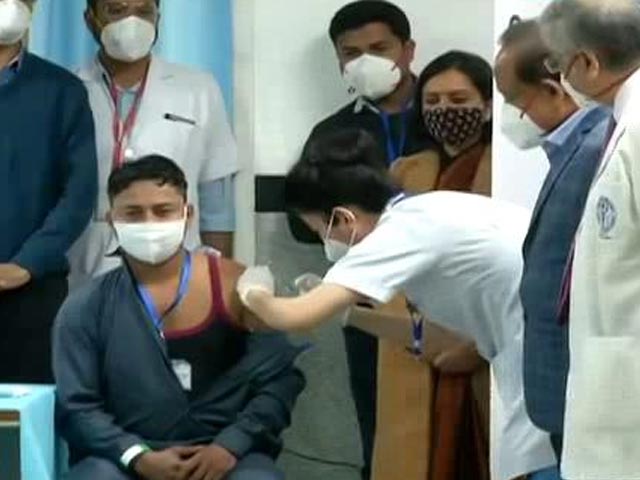 India Starts Vaccination, First Frontline Worker Gets Covid Shot