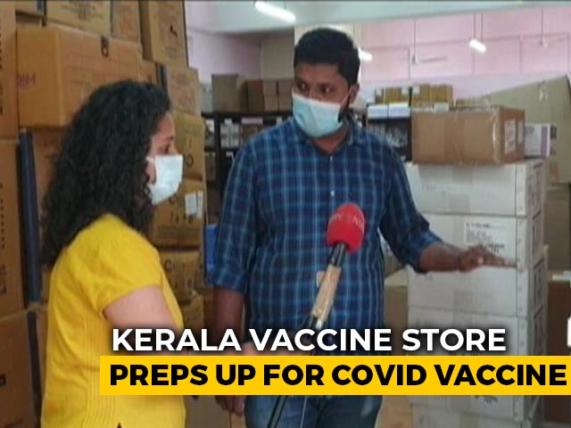 Kerala Drug Store Preps For Covid Vaccine