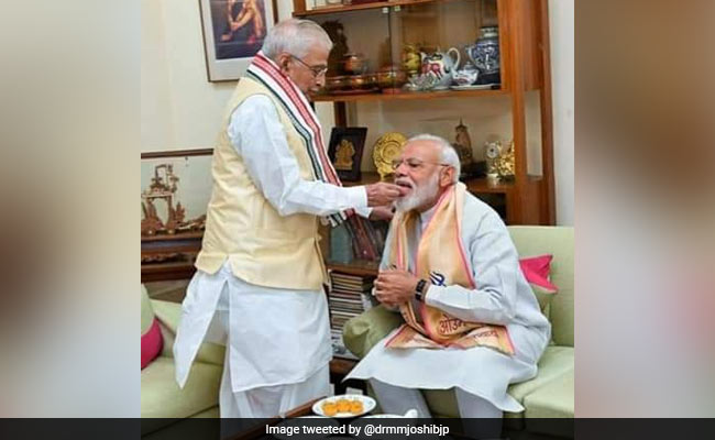 PM Modi On Murli Manohar Joshi's Birthday: "Made Exemplary Contributions"