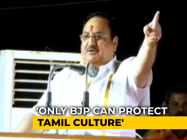BJP And AIADMK Will Fight Tamil Nadu Election Together, Says JP Nadda