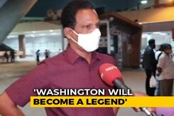 Washington Sundar "Will Become A Legend", Says Father Washington Sundar "Will Become A Legend", Says Father