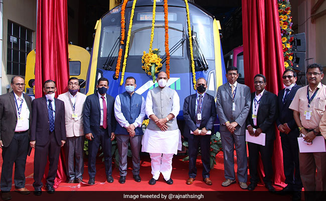 India's First Indigenously Developed Driverless Metro Car Unveiled