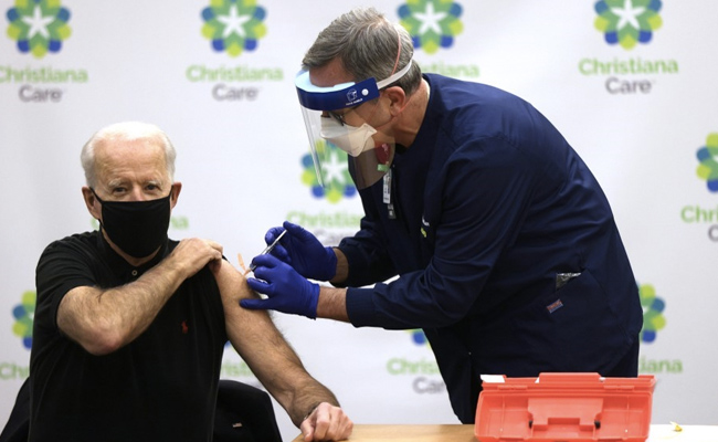 Will Get COVID-19 Vaccine Booster Shot, US President Biden Says