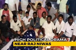 "Call Back Kiran Bedi": Puducherry Chief Minister Continues Protest "Call Back Kiran Bedi": Puducherry Chief Minister Continues Protest