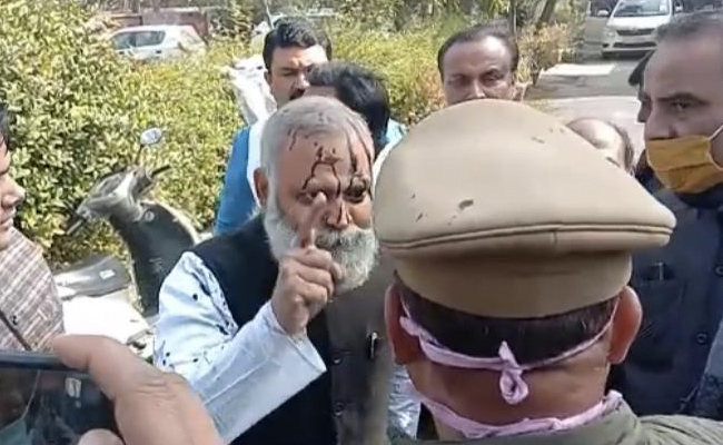 AAP MLA Somnath Bharti Arrested In UP For His Remarks, Ink Thrown At Him