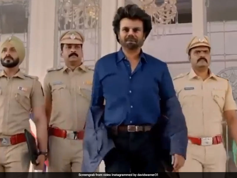 David Warner Greets Fans On New Year With Funny Rajinikanth Video