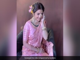 Devoleena Bhattacharjee ने पिंक कलर की साड़ी पहन कराया Photoshoot, यूं पोज देती आईं नजर- देखें Video Devoleena Bhattacharjee ने पिंक कलर की साड़ी पहन कराया Photoshoot, यूं पोज देती आईं नजर- देखें Video