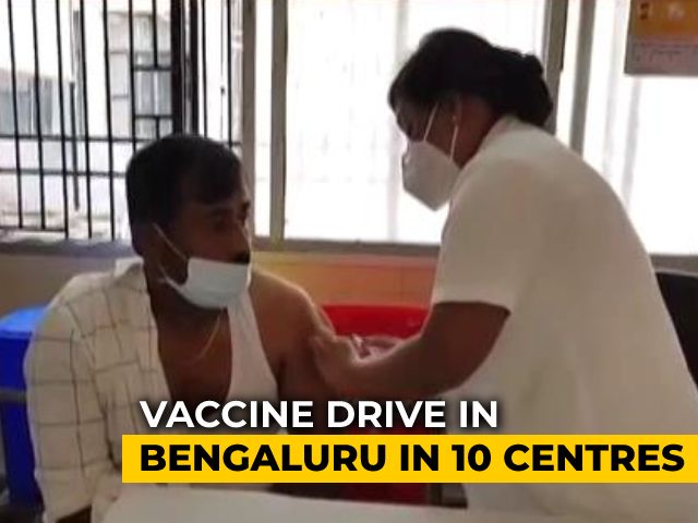 Karnataka Frontline Workers Get Covid Vaccine On Day 1