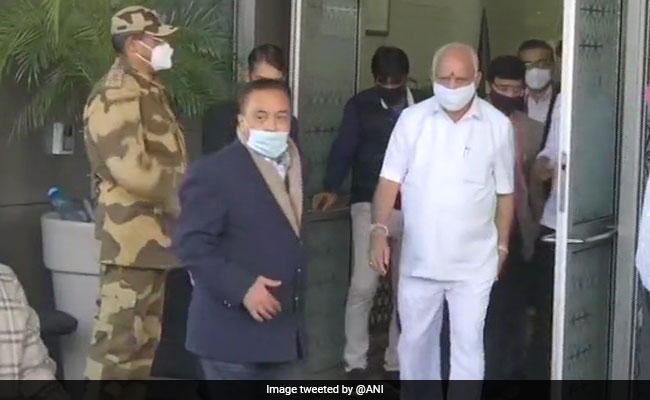 BS Yediyurappa In Delhi To Meet Amit Shah, Finalise Karnataka By-Poll Candidates