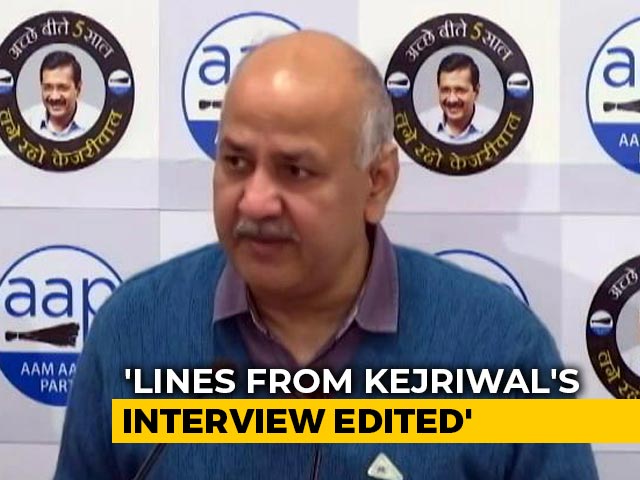 Arvind Kejriwal's Video On Farm Laws Doctored: Manish Sisodia Slams BJP