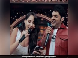 Nora Fatehi ने Kapil Sharma के साथ गाया अरेबिक सॉन्ग, देखें कमाल का Video Nora Fatehi ने Kapil Sharma के साथ गाया अरेबिक सॉन्ग, देखें कमाल का Video