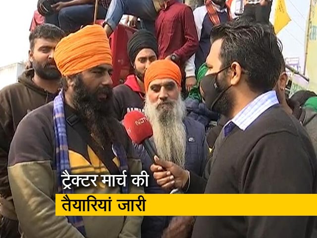 ट्रैक्टर रैली को लेकर किसानों की तैयारियां तेज