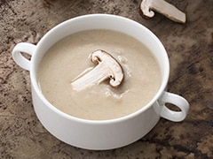 Mushroom Cappuccino Soup