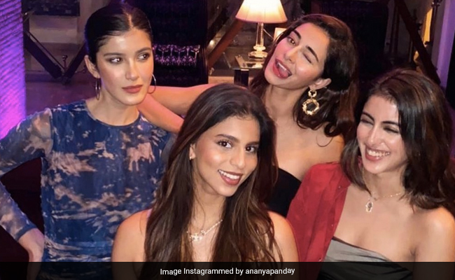 Bollywood Besties Ananya, Suhana, Navya And Shanaya Get Their Glam On
