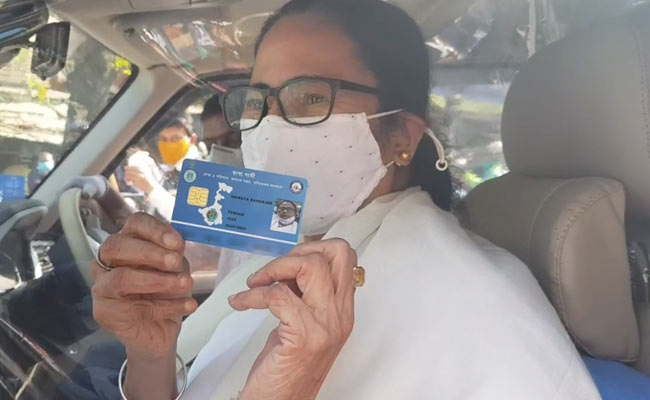 "I Am A Commoner": Mamata Banerjee Queues Up For State Health Card